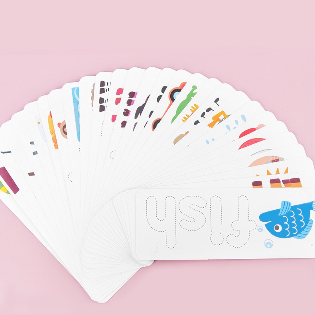 Spelling Game 28 Double Sided Peper Card