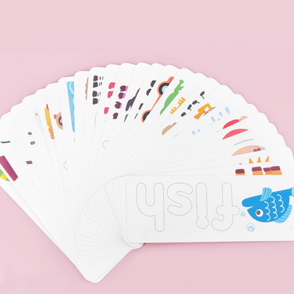 Spelling Game 28 Double Sided Peper Card