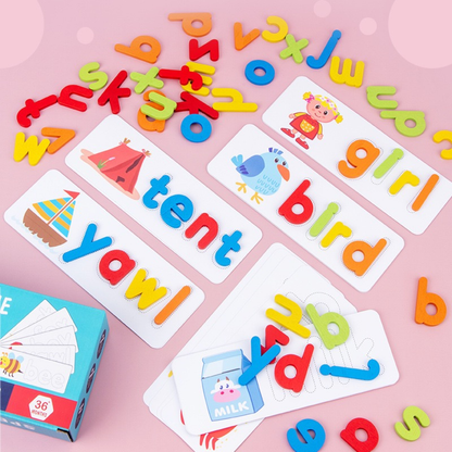 Spelling Game 28 Double Sided Peper Card