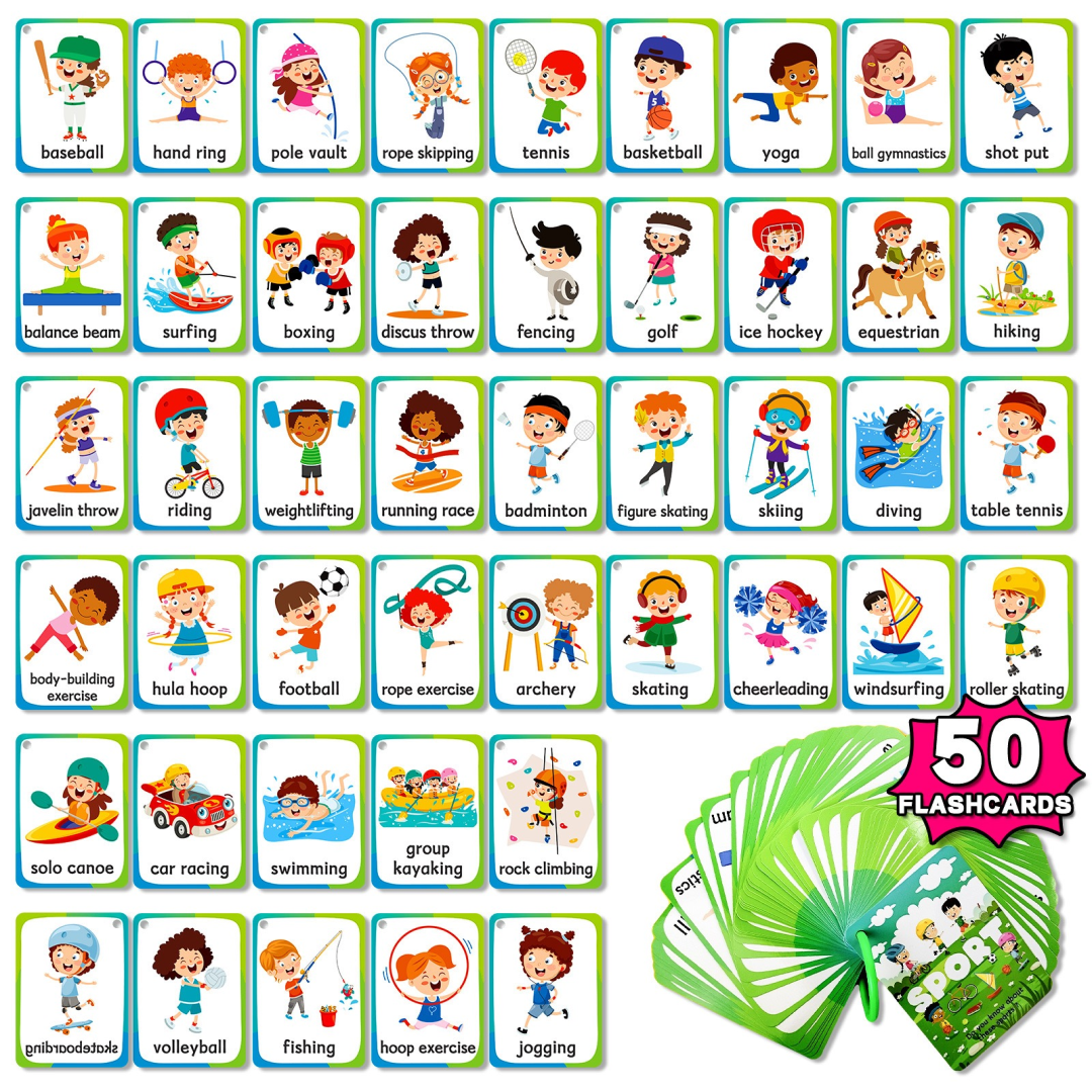 Sports Learning Flashcards