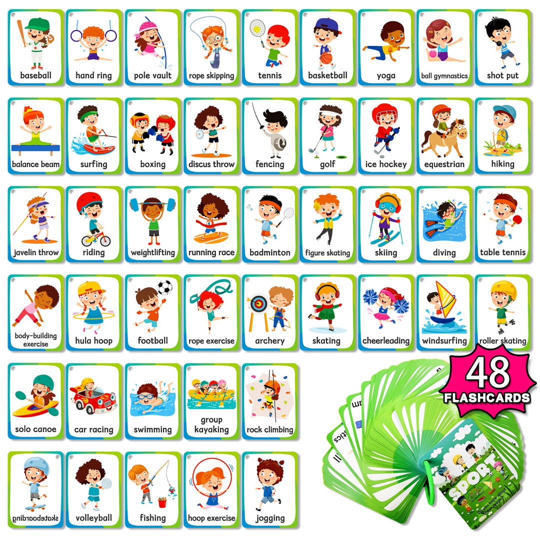 Sports Learning Flashcards