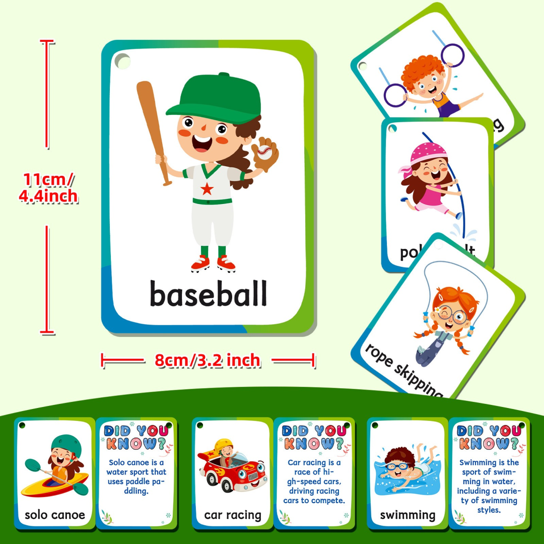 Sports Learning Flashcards