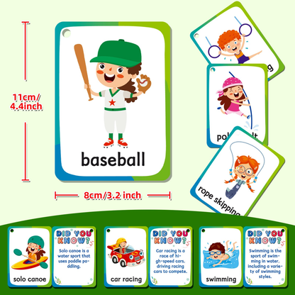 Sports Learning Flashcards