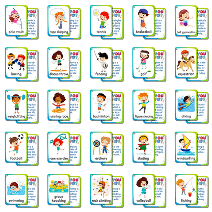 Sports Learning Flashcards