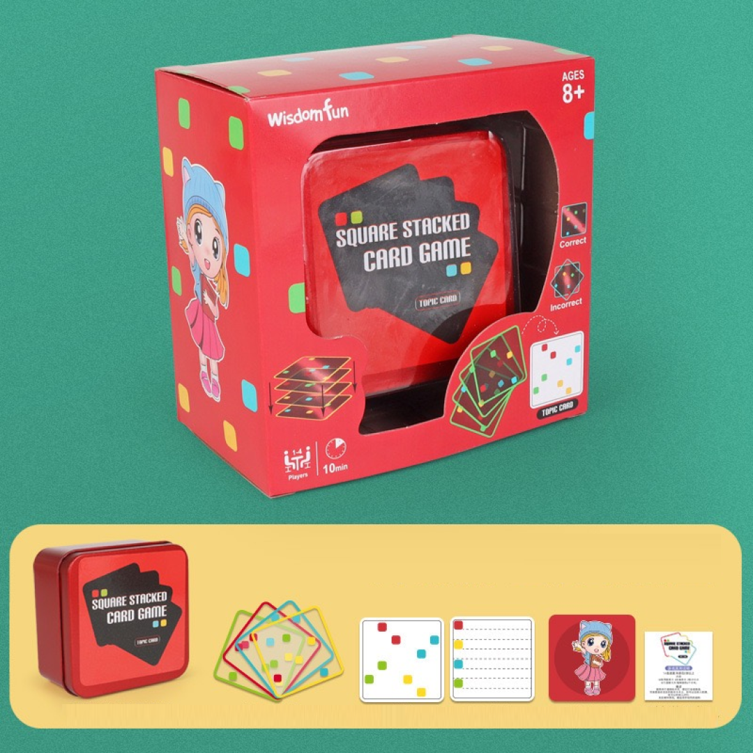 Square Stacker Puzzle Game