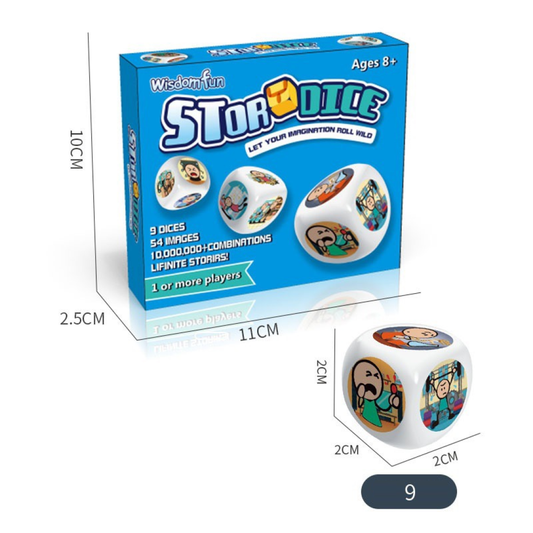 Story Dice Color Blue