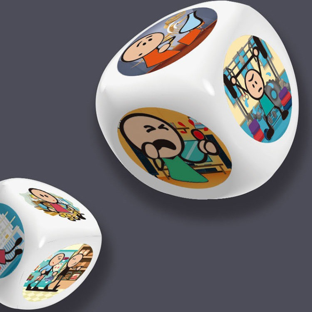 Story Dice Color Blue