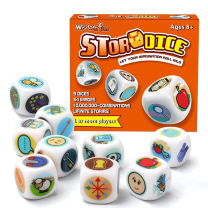 Story Dice Color Orange