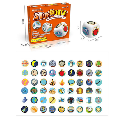 Story Dice Color Orange