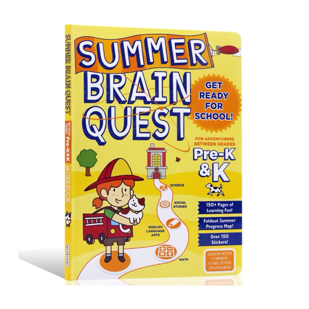 Summer Brain Quest Pre-K &K