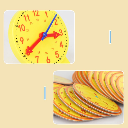 Time Learning Flash Card