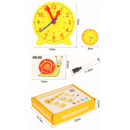 Time Learning Flash Card