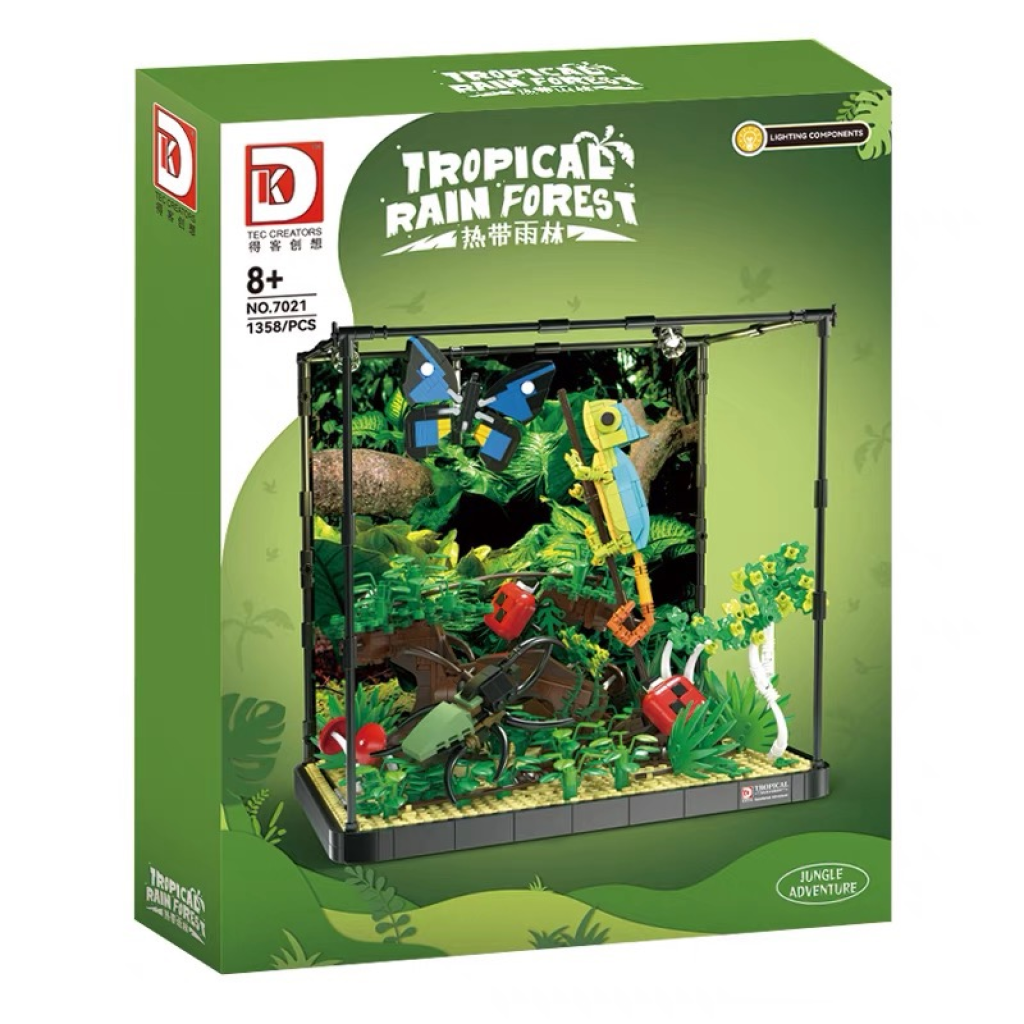 Tropical Rain Forest Building Blocks 1358pcs