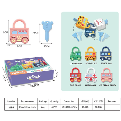 Unlock Train Team by Kaisijia Toys