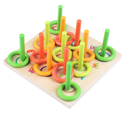 Wooden Circle Shape Game