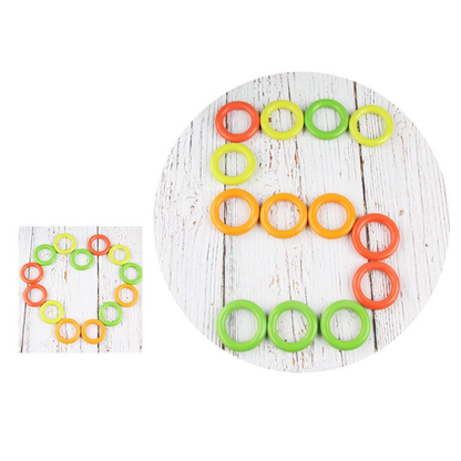 Wooden Circle Shape Game
