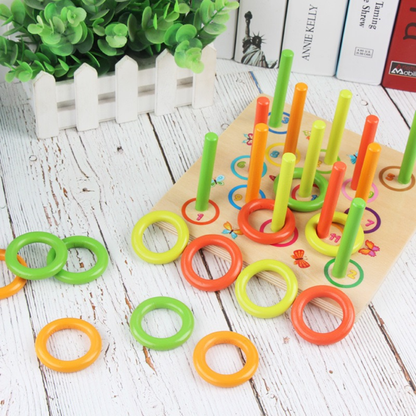 Wooden Circle Shape Game