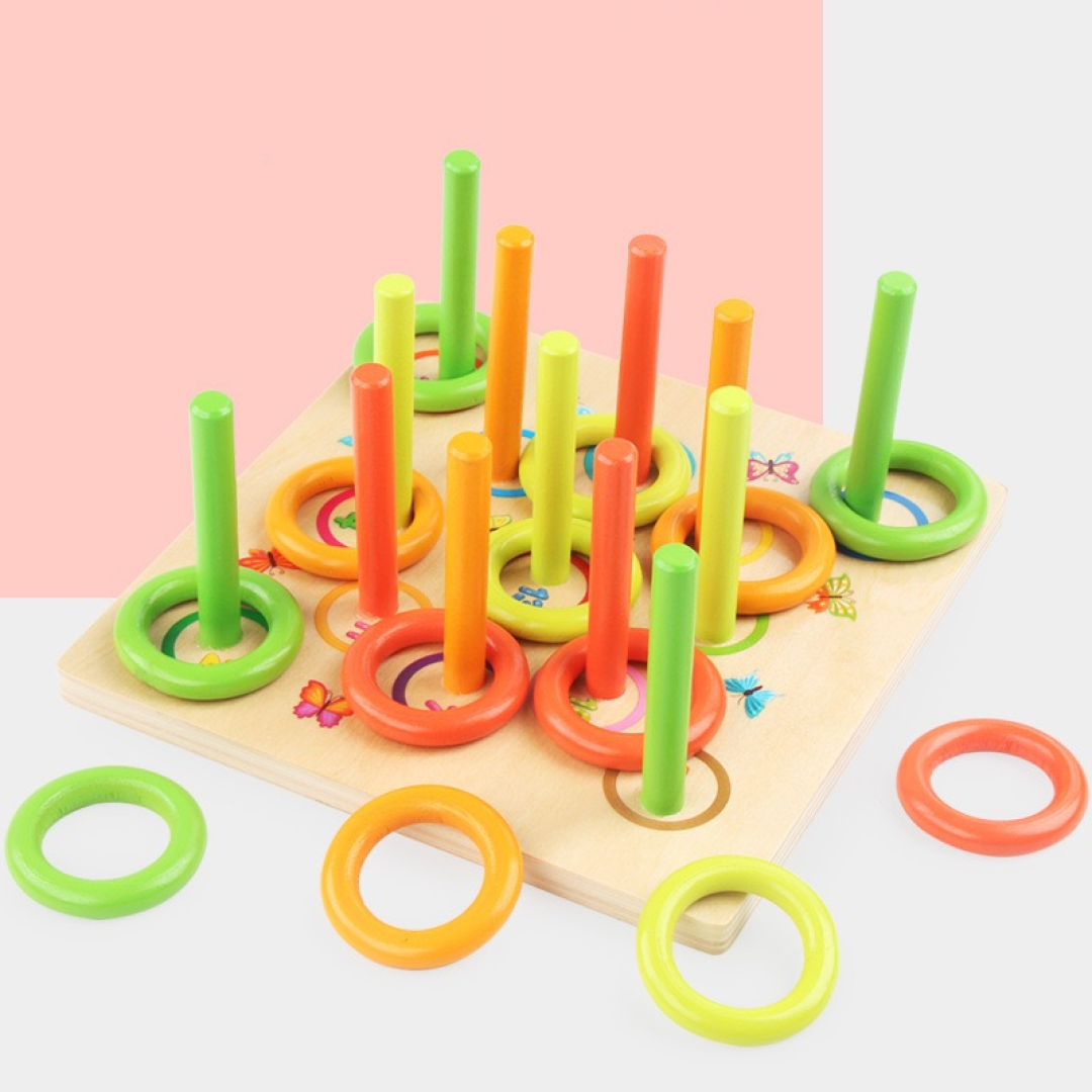 Wooden Circle Shape Game