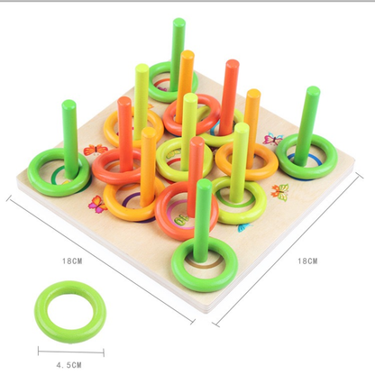 Wooden Circle Shape Game