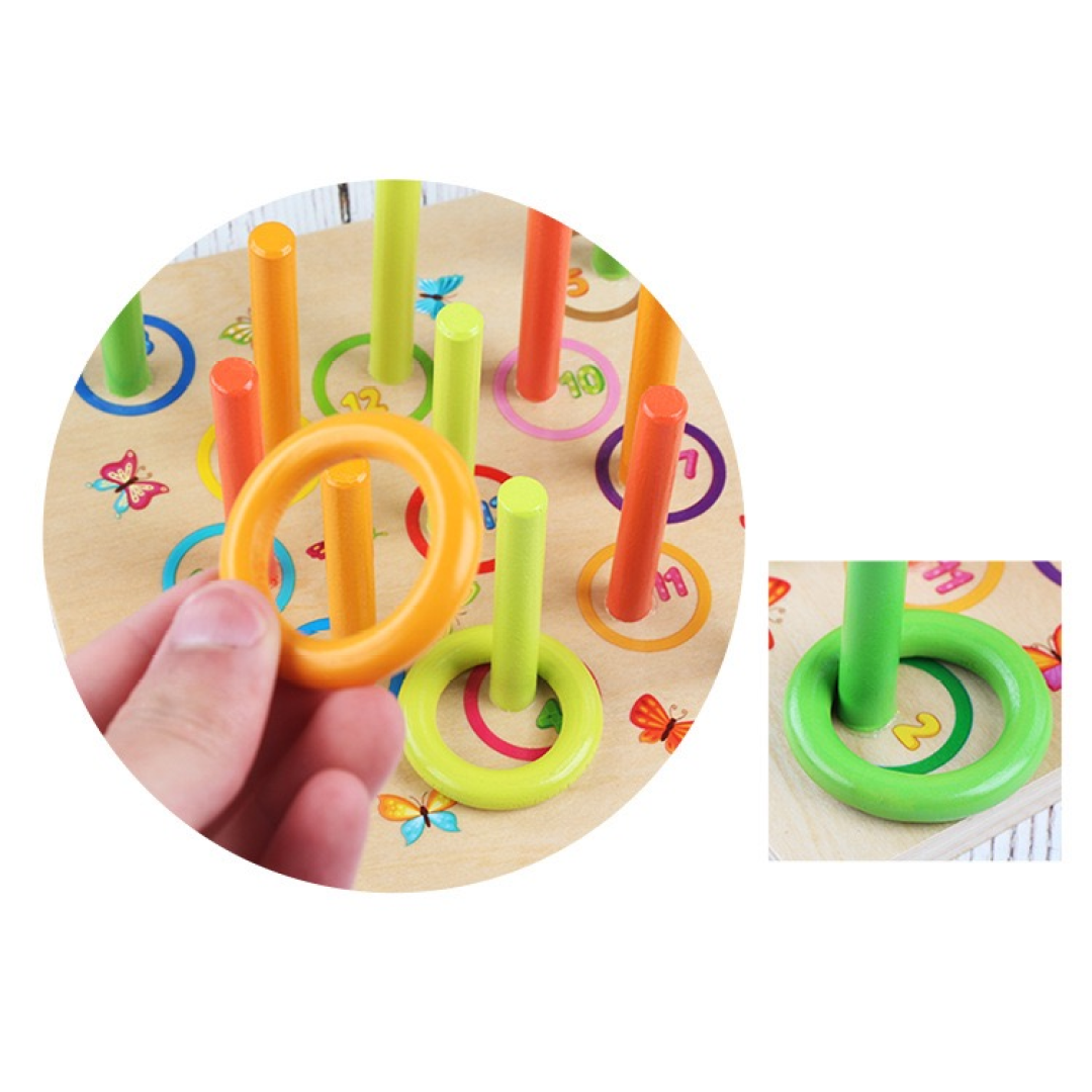 Wooden Circle Shape Game