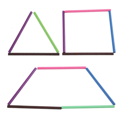 Wooden Fish Color Sorting Game