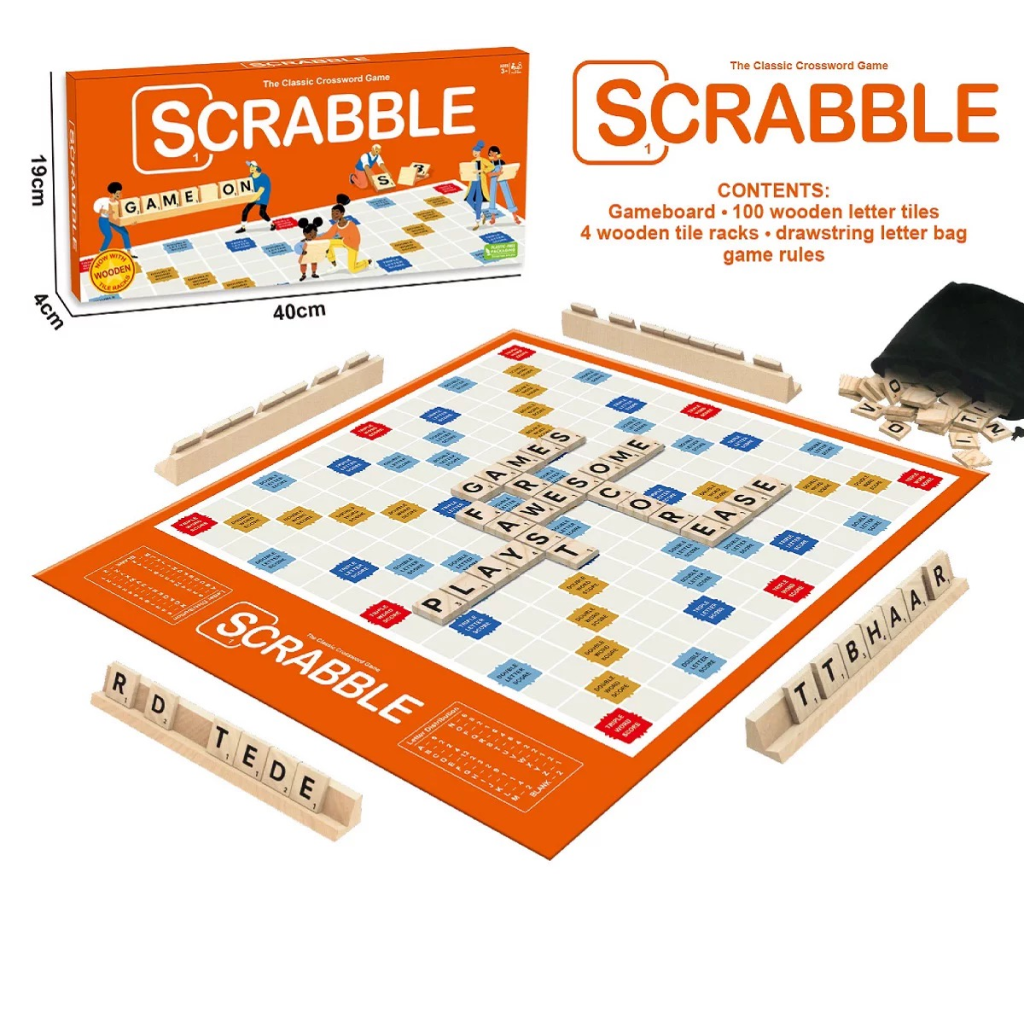 Wooden Scrabble
