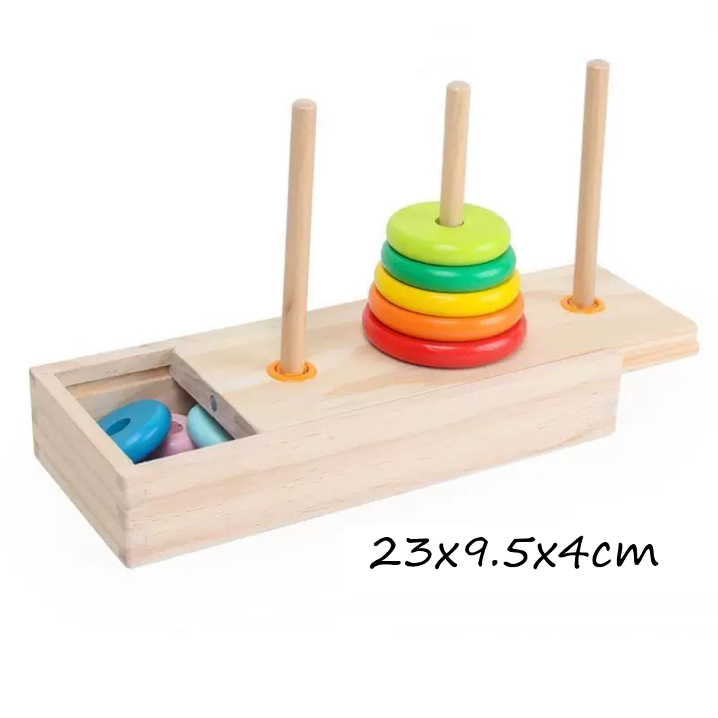 Wooden Ring Stacker