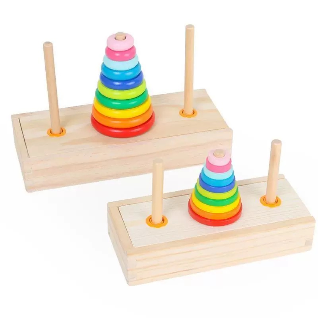 Wooden Ring Stacker