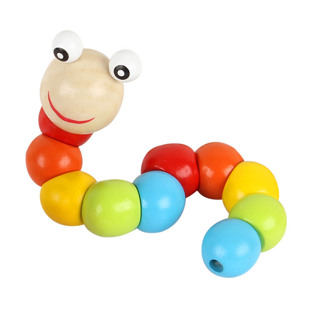 Wooden Twist Caterpillar