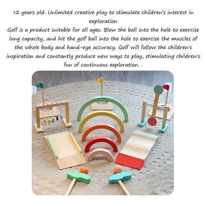 Wooden Golf Toy