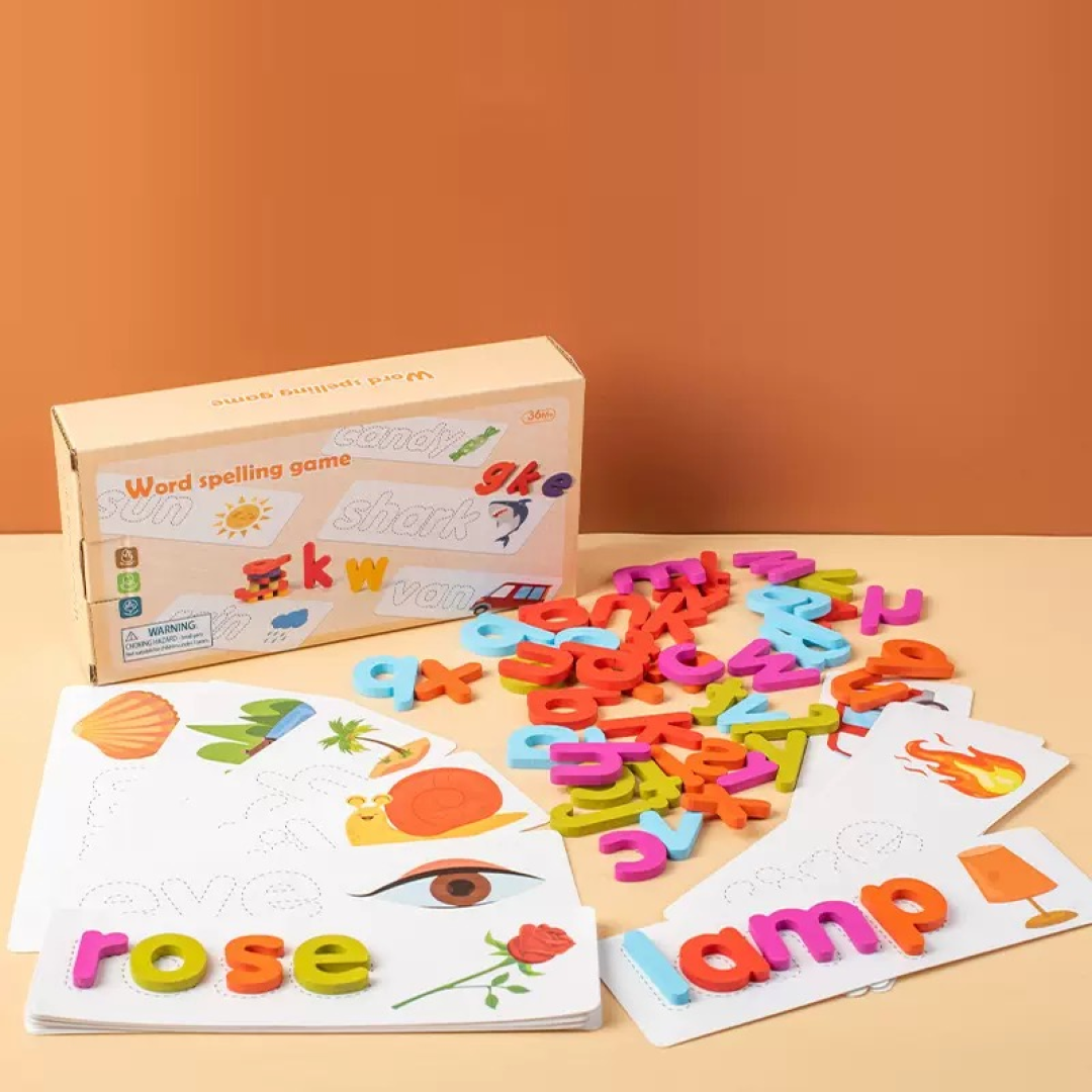 Word spelling game