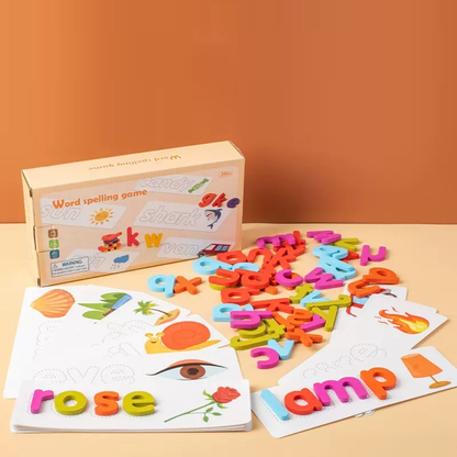 Word spelling game