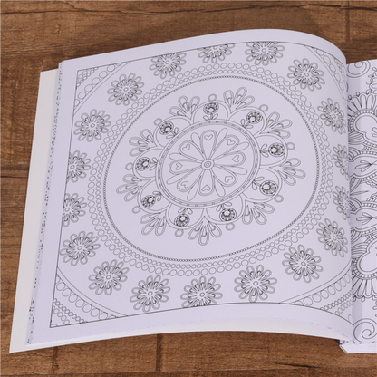 Zen Mandalas Colouring Book