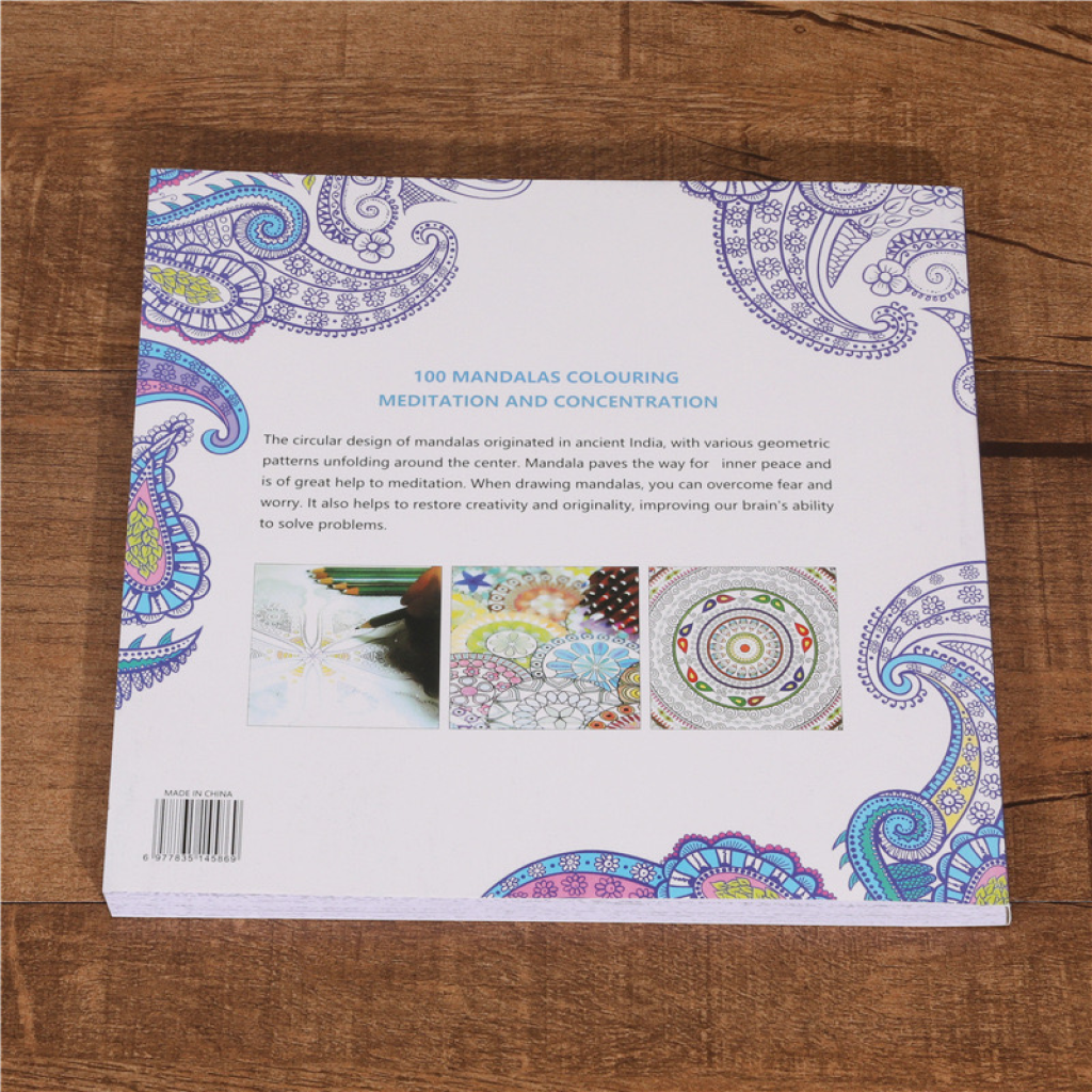 Zen Mandalas Colouring Book