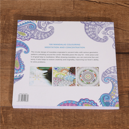 Zen Mandalas Colouring Book