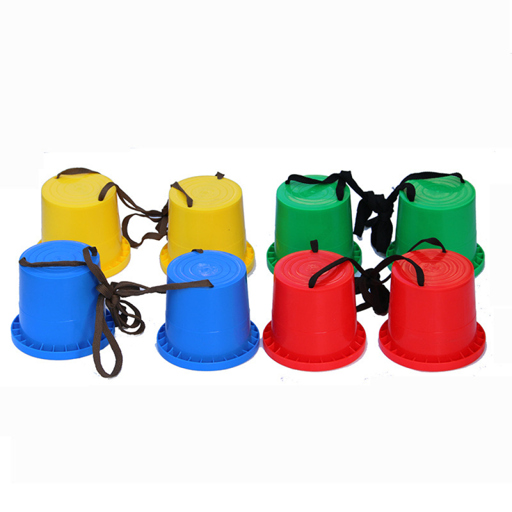 Stikts Children’s Plastic Stilts Walking Bucket – Boardgames and Puzzles
