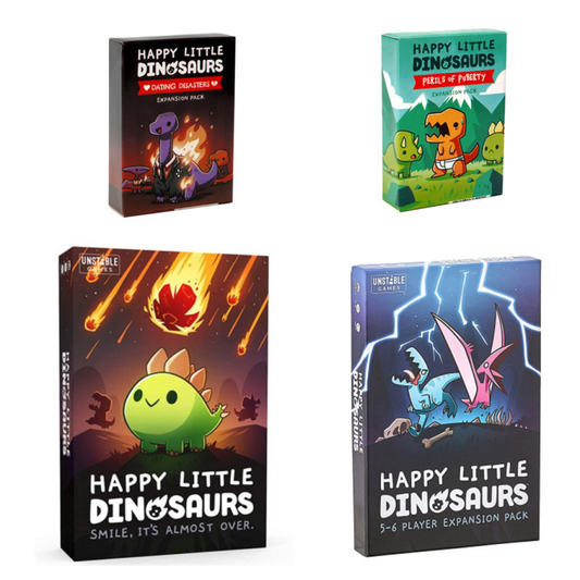 Happy little dinosaurs