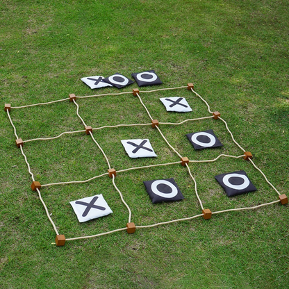 lawn tic-tac-toe game set