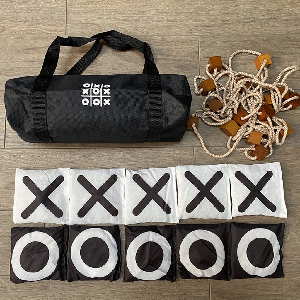 lawn tic-tac-toe game set