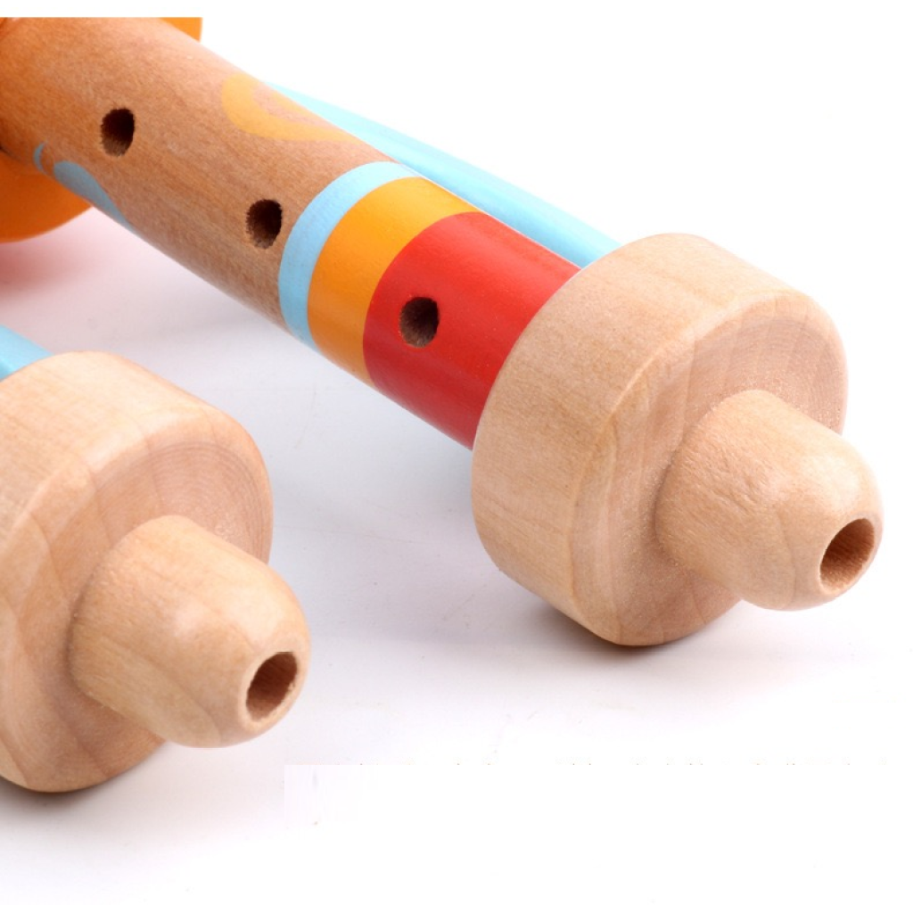 wooden toy flute