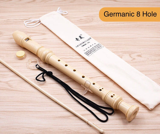 8 Hole Soprano Flute Germanic vertical flute