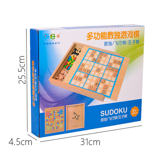 Sudoku 5in1 Games with Go Bang and Flying Chess