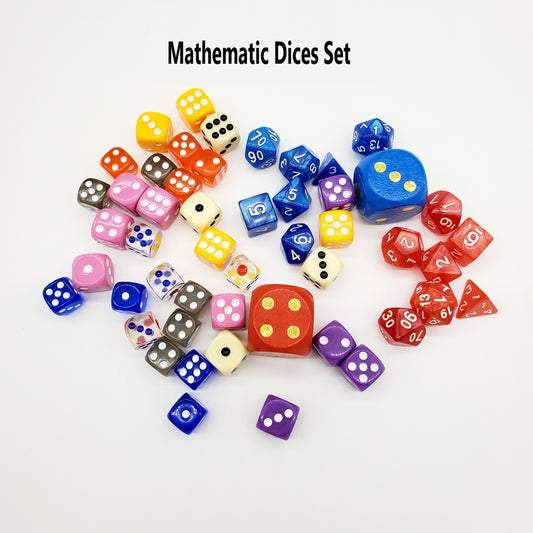 Dices Set For Learning Math