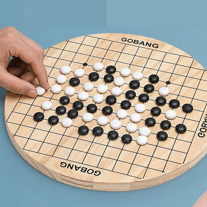 Chinese Checker and Gobang with Wooden Board