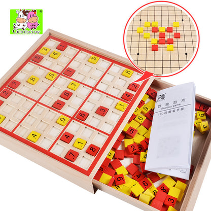 2in1 Wooden Sudoku and Gobang