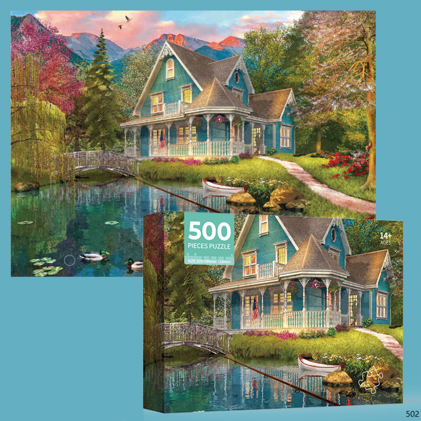 500 Pieces Puzzles