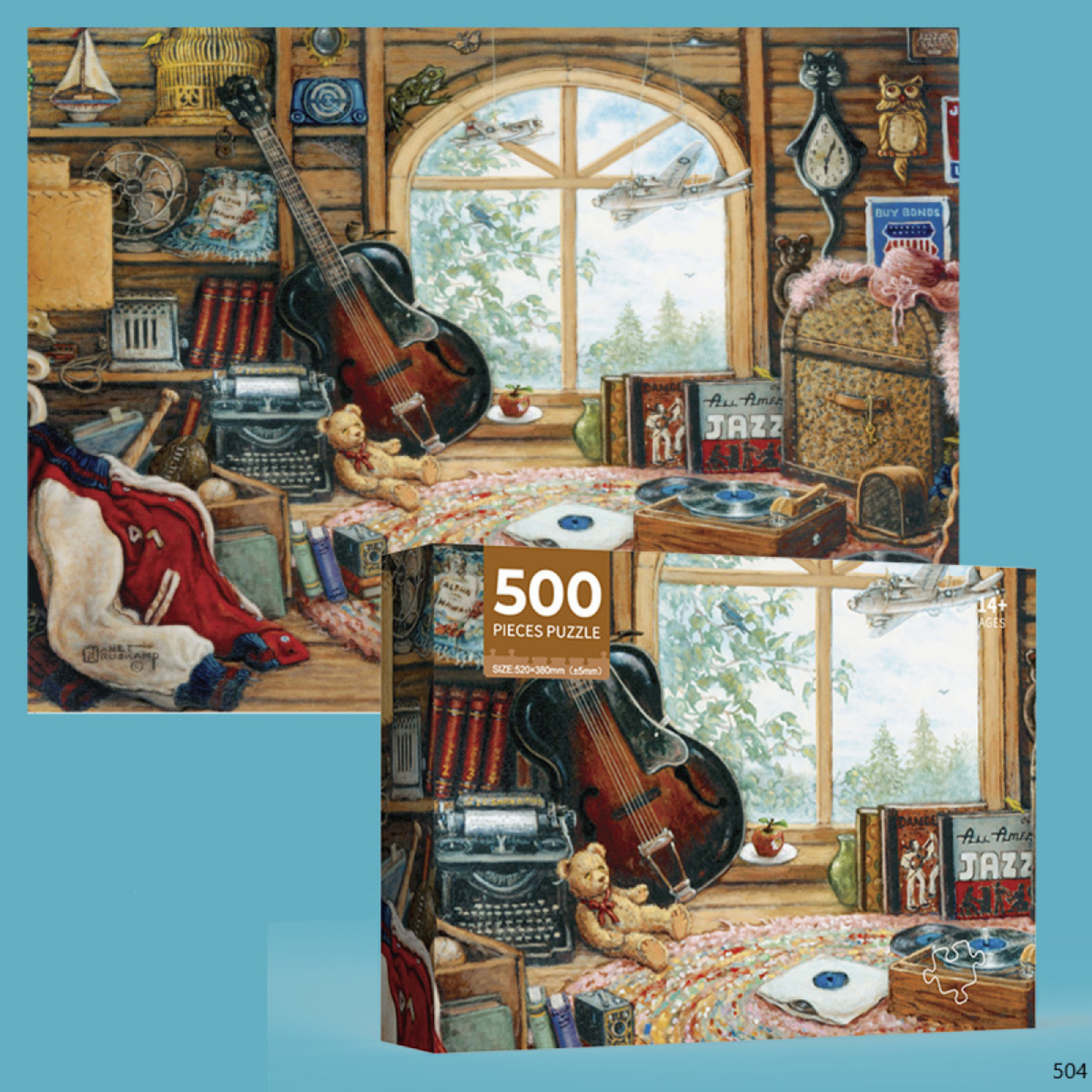 500 Pieces Puzzles