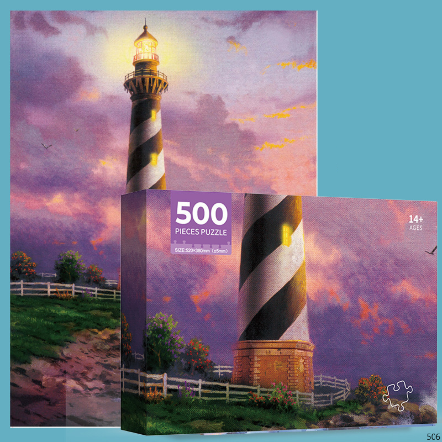 500 Pieces Puzzles