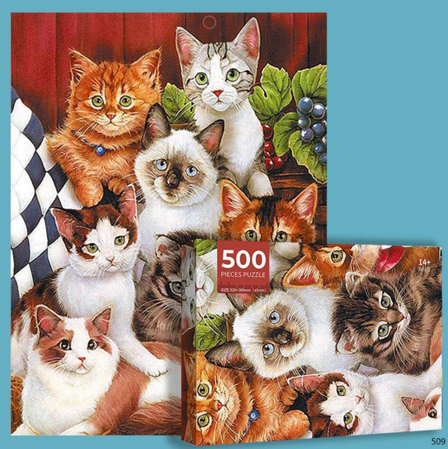 500 Pieces Puzzles