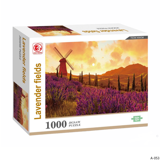 Lavender fields Puzzle 1000 Puzzle